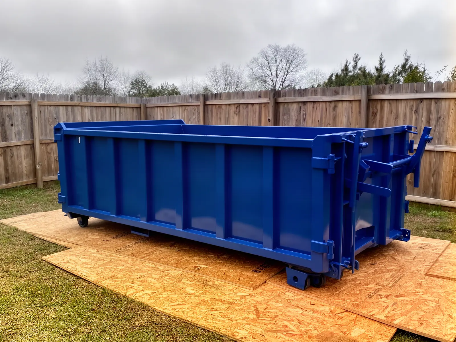 Roll-off dumpster from Robert's Dumpster Rental in Owensboro, KY